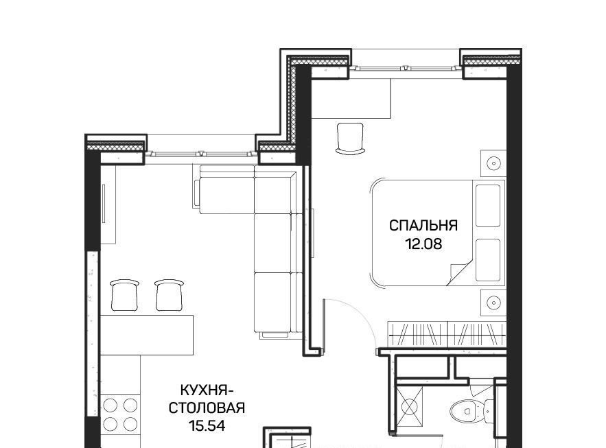 квартира г Москва метро Медведково ул Корнейчука 27с/7 фото 1