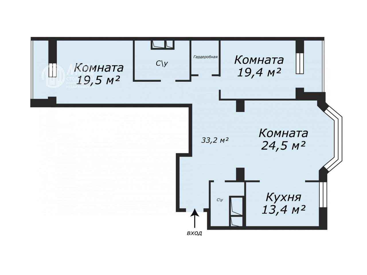 квартира г Москва метро Озерная ул Никулинская 5к/2 фото 29