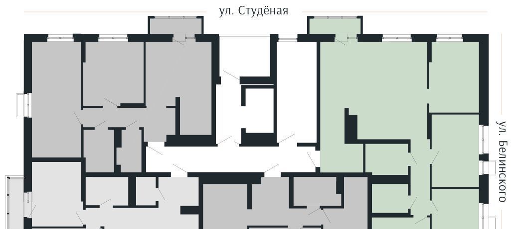 квартира г Нижний Новгород Горьковская Резиденция жилой комплекс фото 2