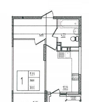 квартира г Краснодар р-н Прикубанский ул им. Кирилла Россинского 3/1 фото 1