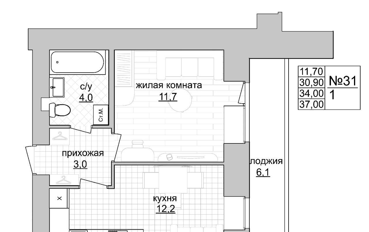 квартира г Нижний Новгород Пролетарская ул Архангельская 18 фото 1