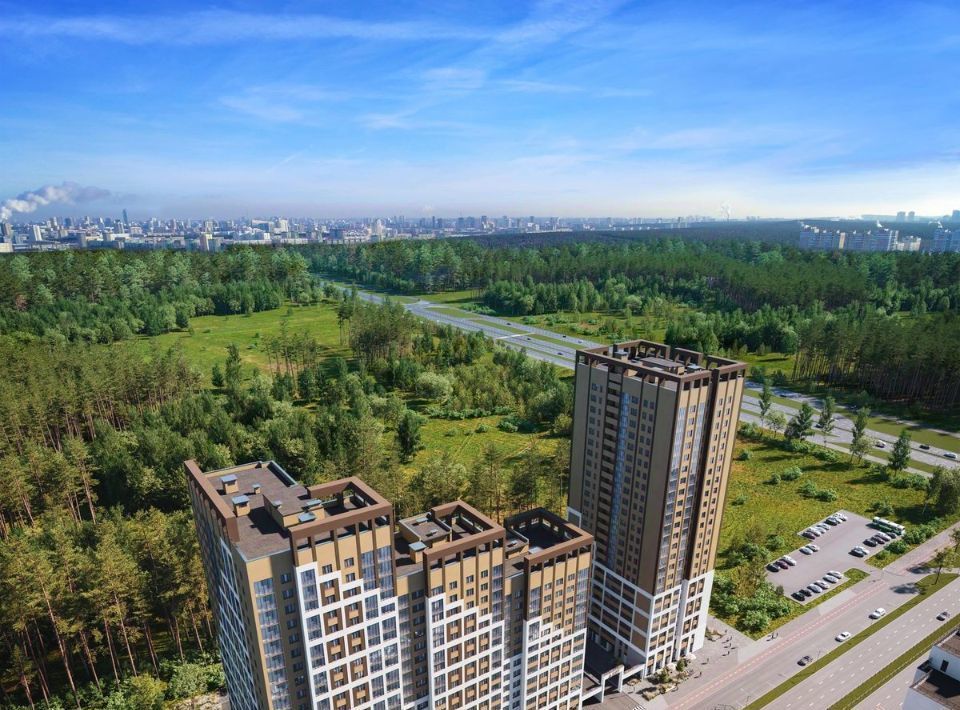 квартира г Екатеринбург Чкаловская ул Краснолесья 96/2 фото 9