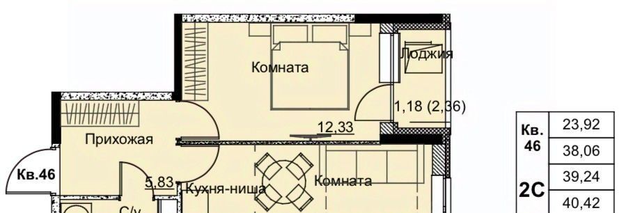 квартира г Ижевск р-н Ленинский Строитель жилрайон, 6-й мкр фото 1