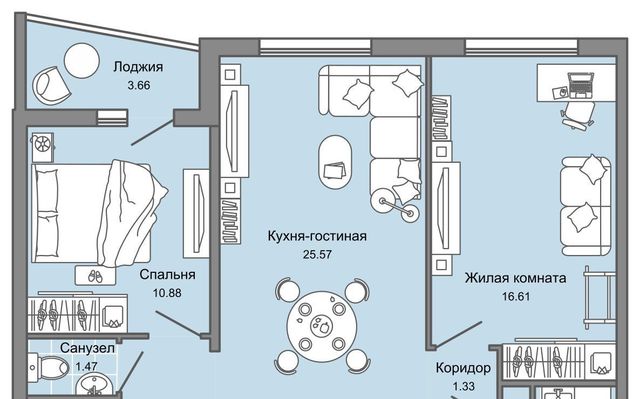 р-н Засвияжский микрорайон «Юго-Западный» 8 Ультраград жилой комплекс фото