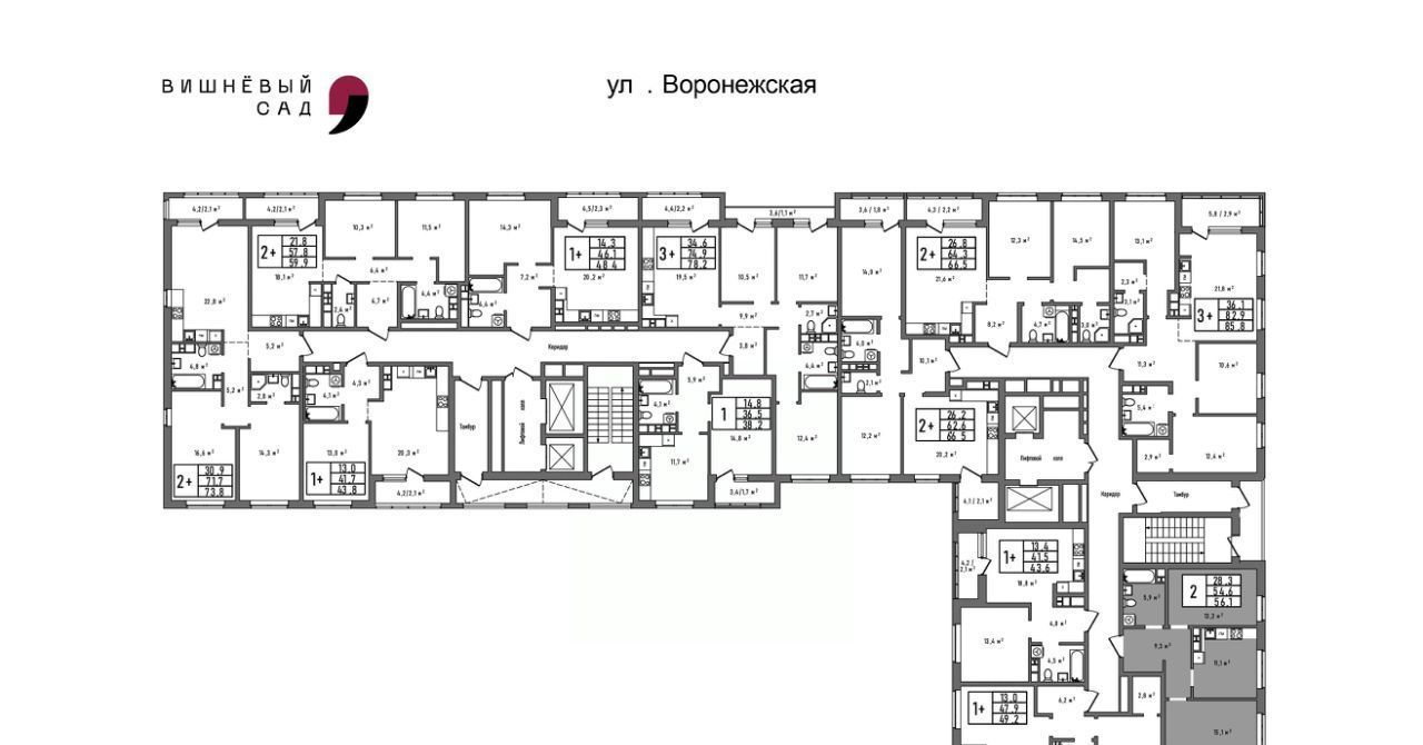квартира г Хабаровск р-н Железнодорожный Большая-Вяземская кв-л фото 4