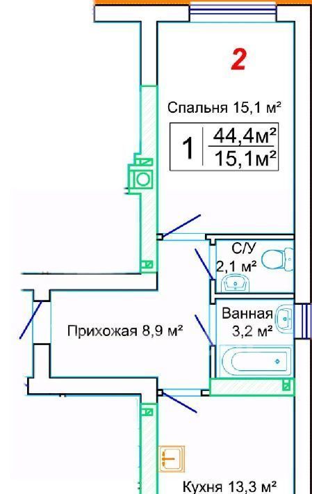 квартира р-н Зеленоградский г Зеленоградск фото 3