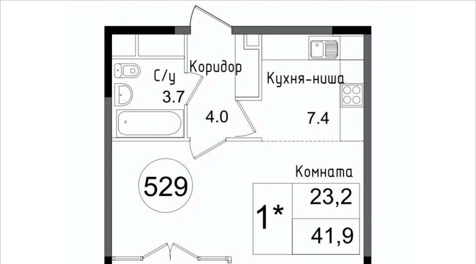 квартира г Москва метро Бульвар Рокоссовского ул Тагильская 4в фото 1