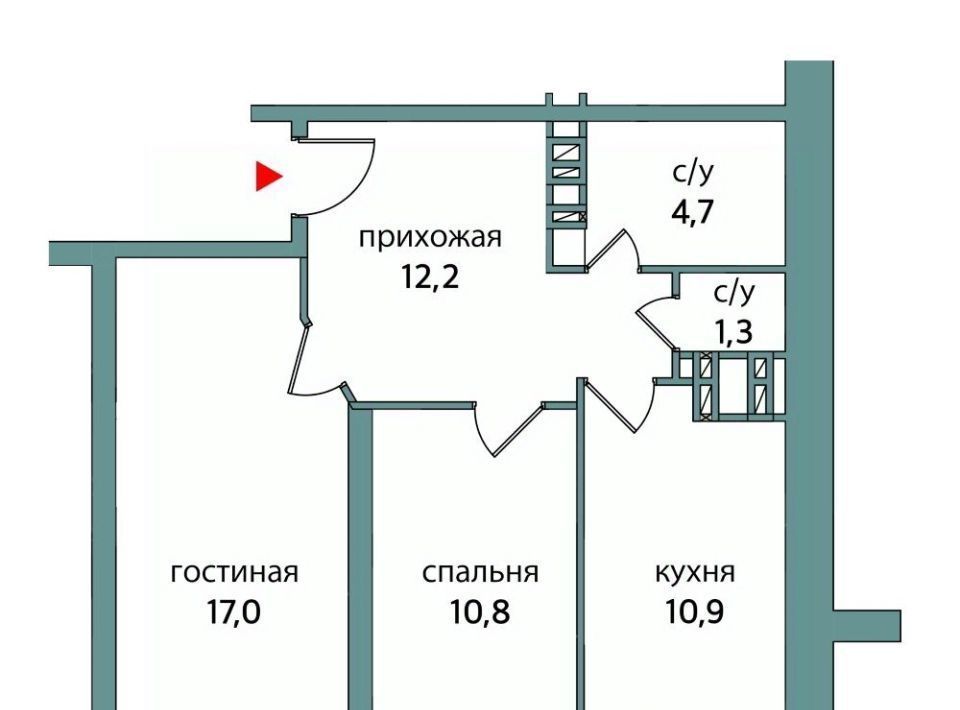 квартира г Самара Гагаринская ЖК Логика-2 фото 1