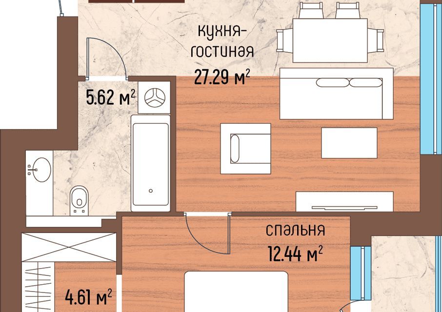 квартира р-н Светлогорский г Светлогорск ул Дачная 4 фото 1