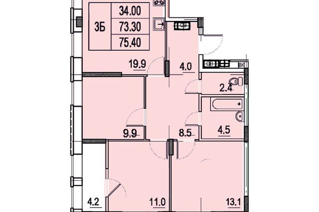 квартира дом 19к/3 городской округ Чебоксары фото