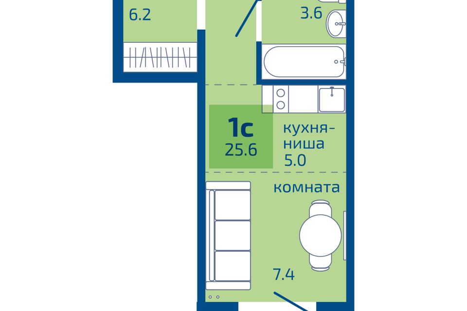 квартира г Пермь ул Целинная 59 городской округ Пермь фото 1