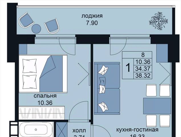 квартира метро Улица Дыбенко фото