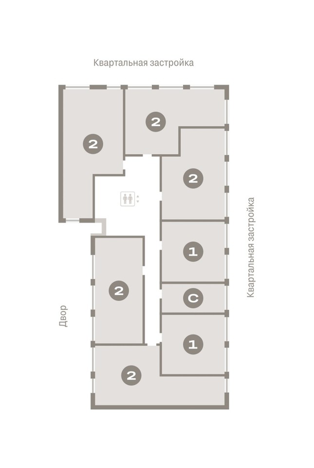 квартира г Тюмень ул Мысовская 26к/1 фото 1