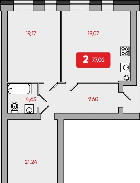 квартира г Тверь р-н Московский ул Склизкова 58ак/3 фото 1