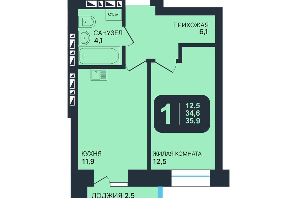 квартира г Новосибирск ул Гаранина 33/5 городской округ Новосибирск фото 1