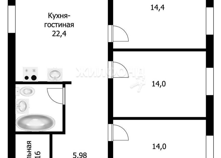 дом р-н Новосибирский с Марусино Клубничная улица фото 6