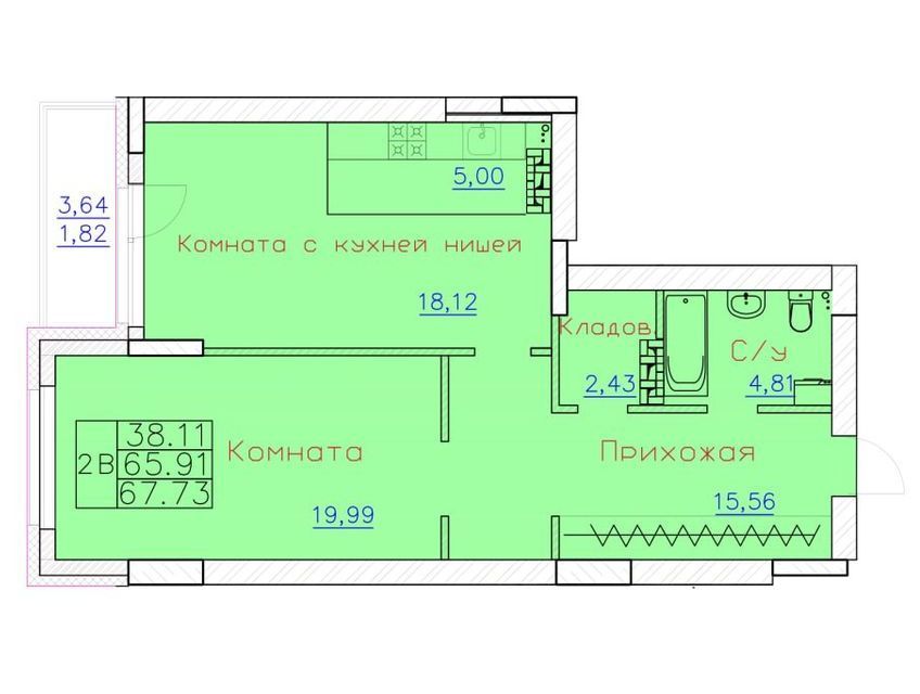 квартира г Северск ул Ленина 116 фото 1