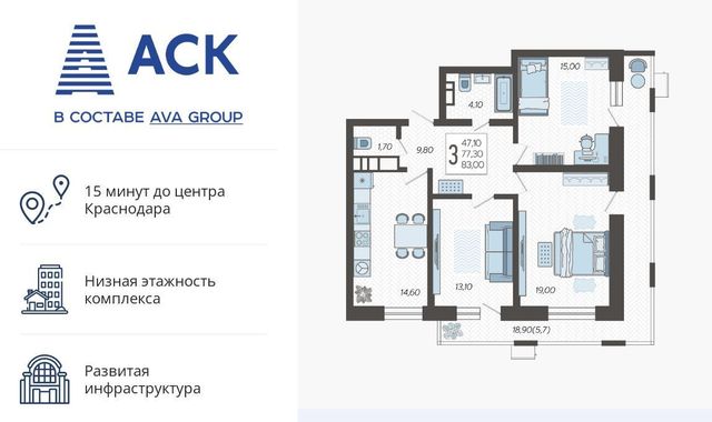 р-н Прикубанский микрорайон 9-й километр фото