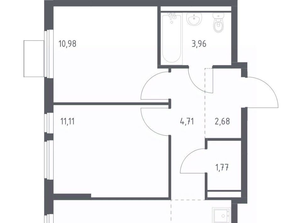квартира г Видное ЖК Горки Парк Зябликово фото 1