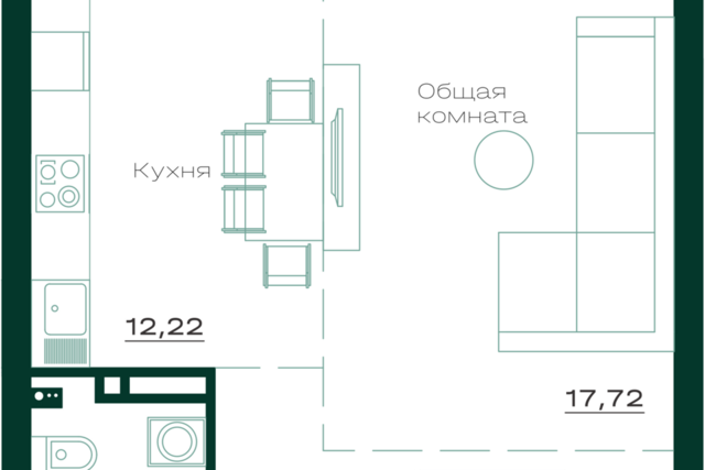 квартира муниципальное образование Барнаул фото