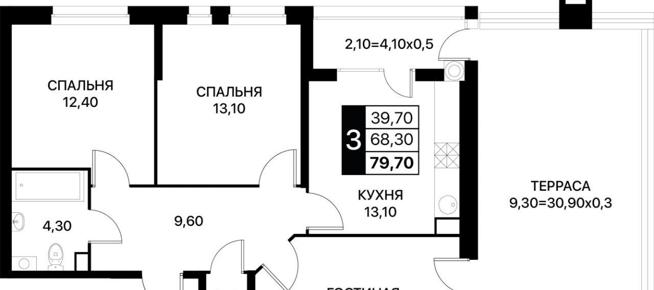 квартира г Ростов-на-Дону р-н Пролетарский ул Вересаева 94 фото 1