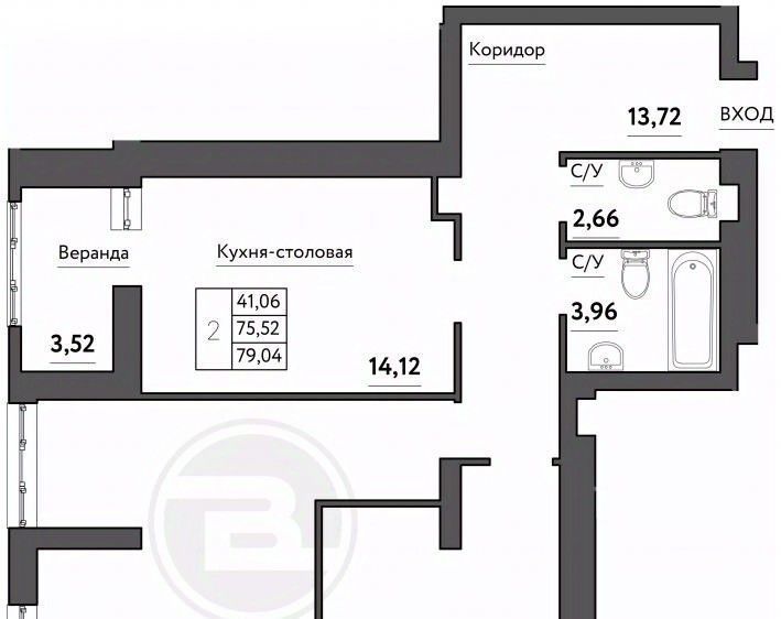 квартира г Самара Безымянка ЖК Времена года 13-й мкр фото 4