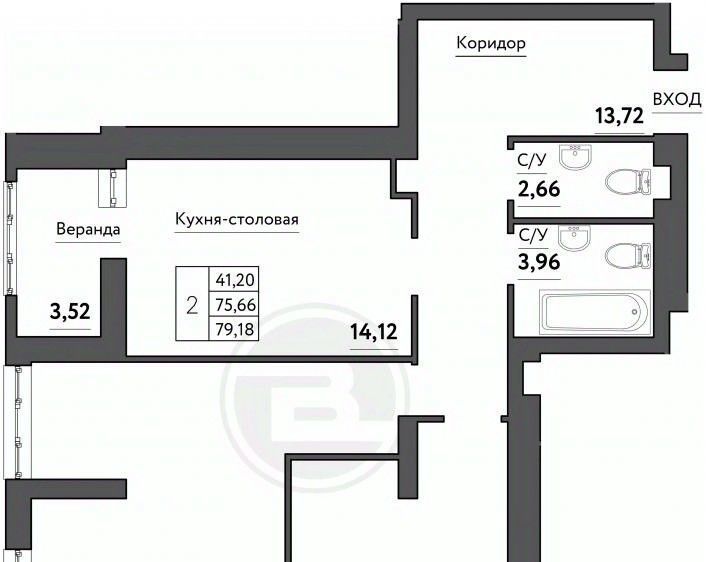 квартира г Самара Безымянка ЖК Времена года 13-й мкр фото 4