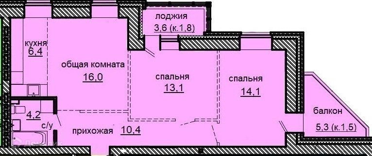 квартира г Уссурийск ул Некрасова 272 Уссурийский городской округ фото 1